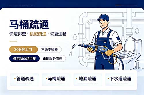 延吉马桶疏通