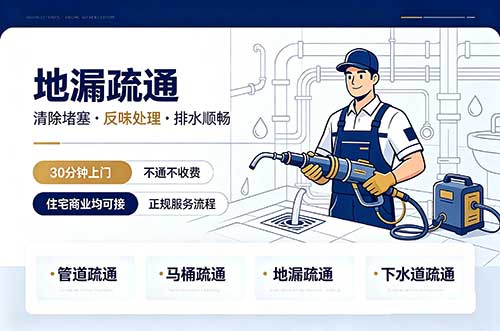 延吉地漏疏通